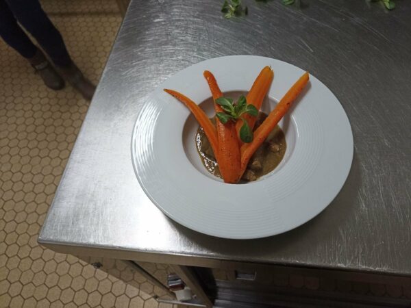 Blanquette de veau vanillée
